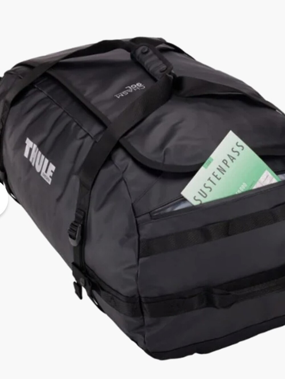 Thule Chasm 90 L Travel Duffel Bag Black - Picture 3 of 10